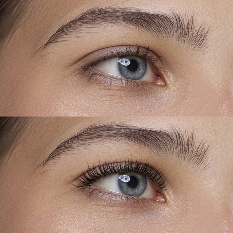 Klassische Biegungs- und Längenverteilung bei der Wimpernverlängerung